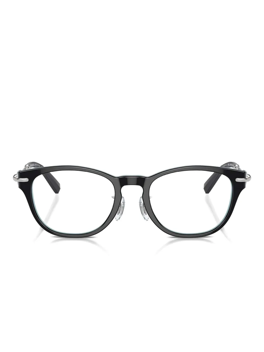 

Очки в круглой оправе Tiffany & Co Eyewear, черный