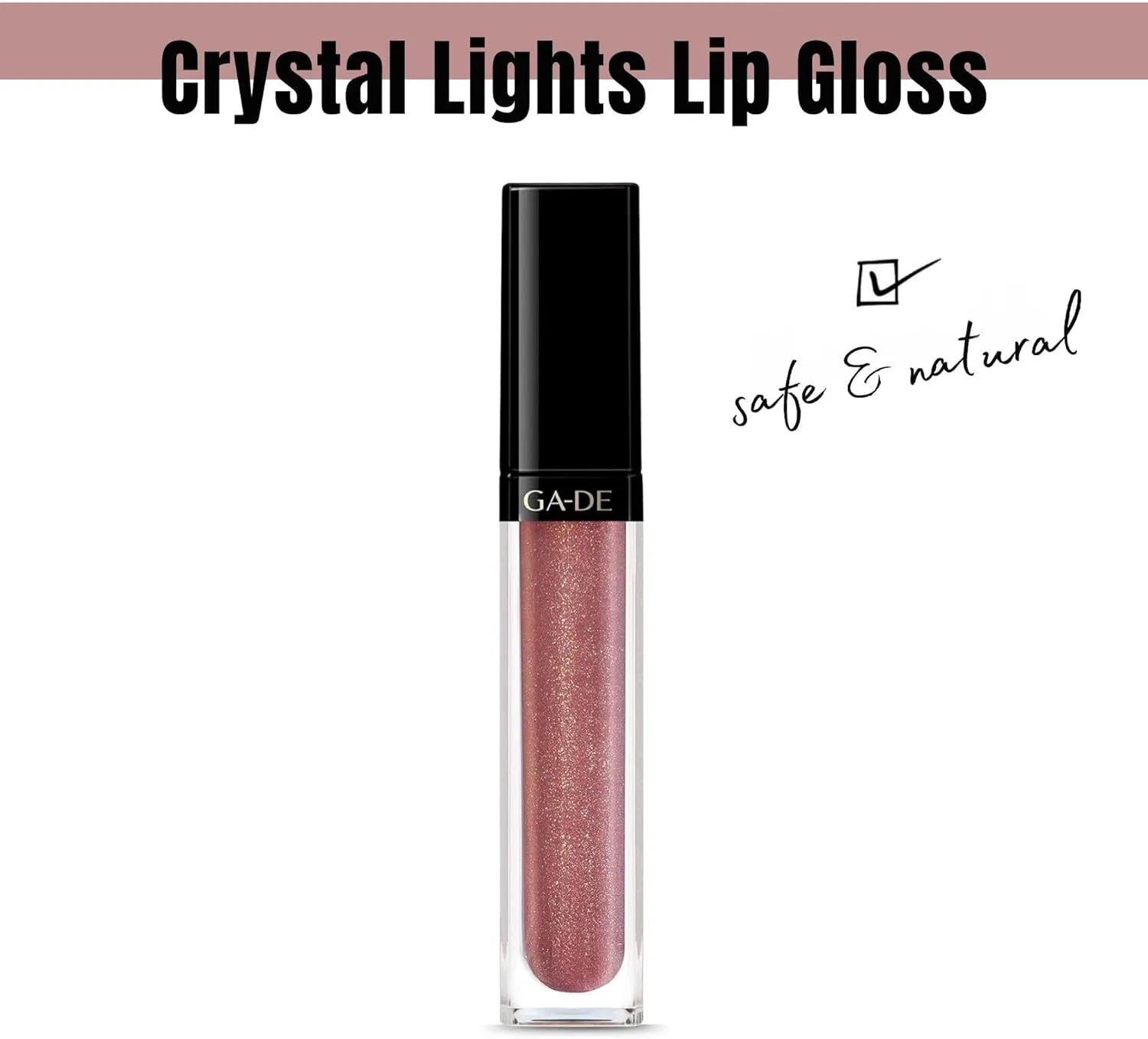 Блеск для губ GA-DE Crystal Light Lip Gloss 815 Luminary, 0.25 унции — фото 4