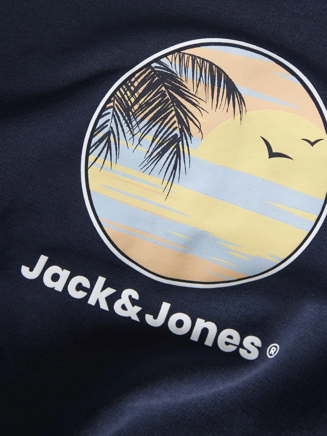 Свитшот с капюшоном JACK & JONES Junior, navy blazer — фото 3