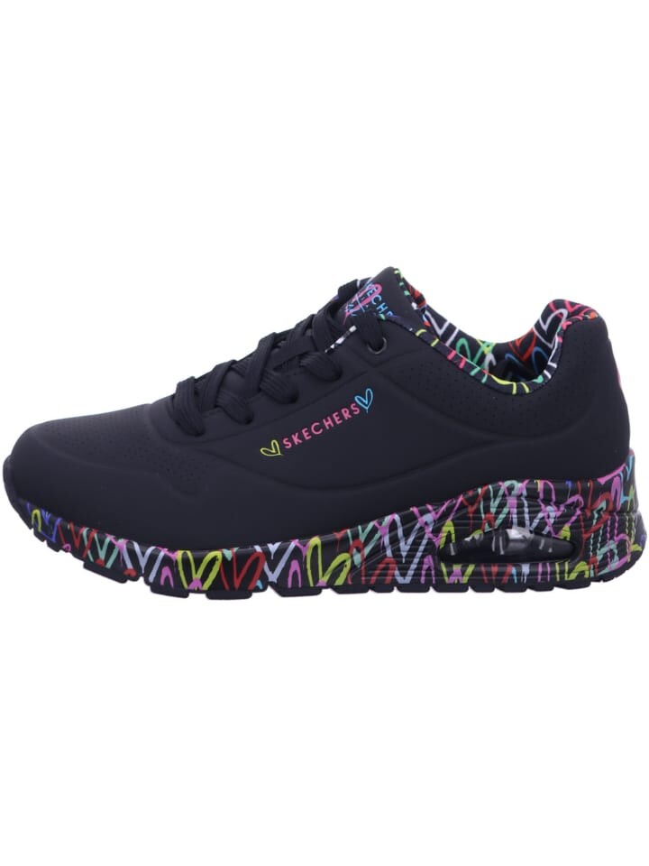 Элегантные туфли на шнуровке Skechers Damen UNO LOVING LOVE, черный — фото 2