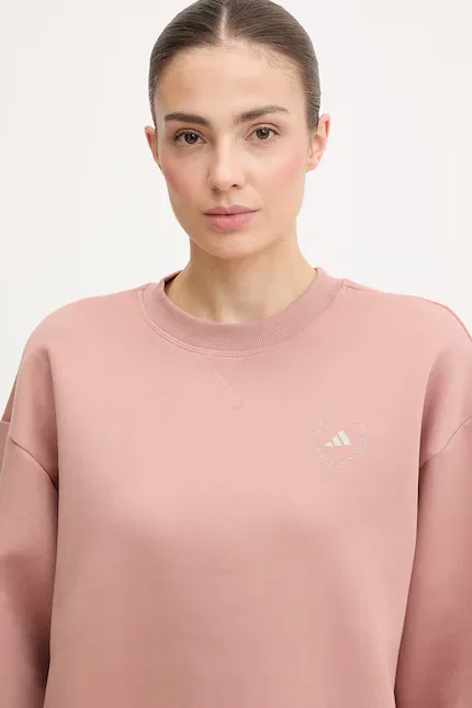 Худи свободного кроя Adidas by Stella McCartney, коричневый — фото 4