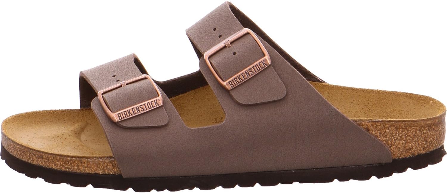 Женские шлепанцы Birkenstock Arizona, Mocha Birkibuc — фото 2