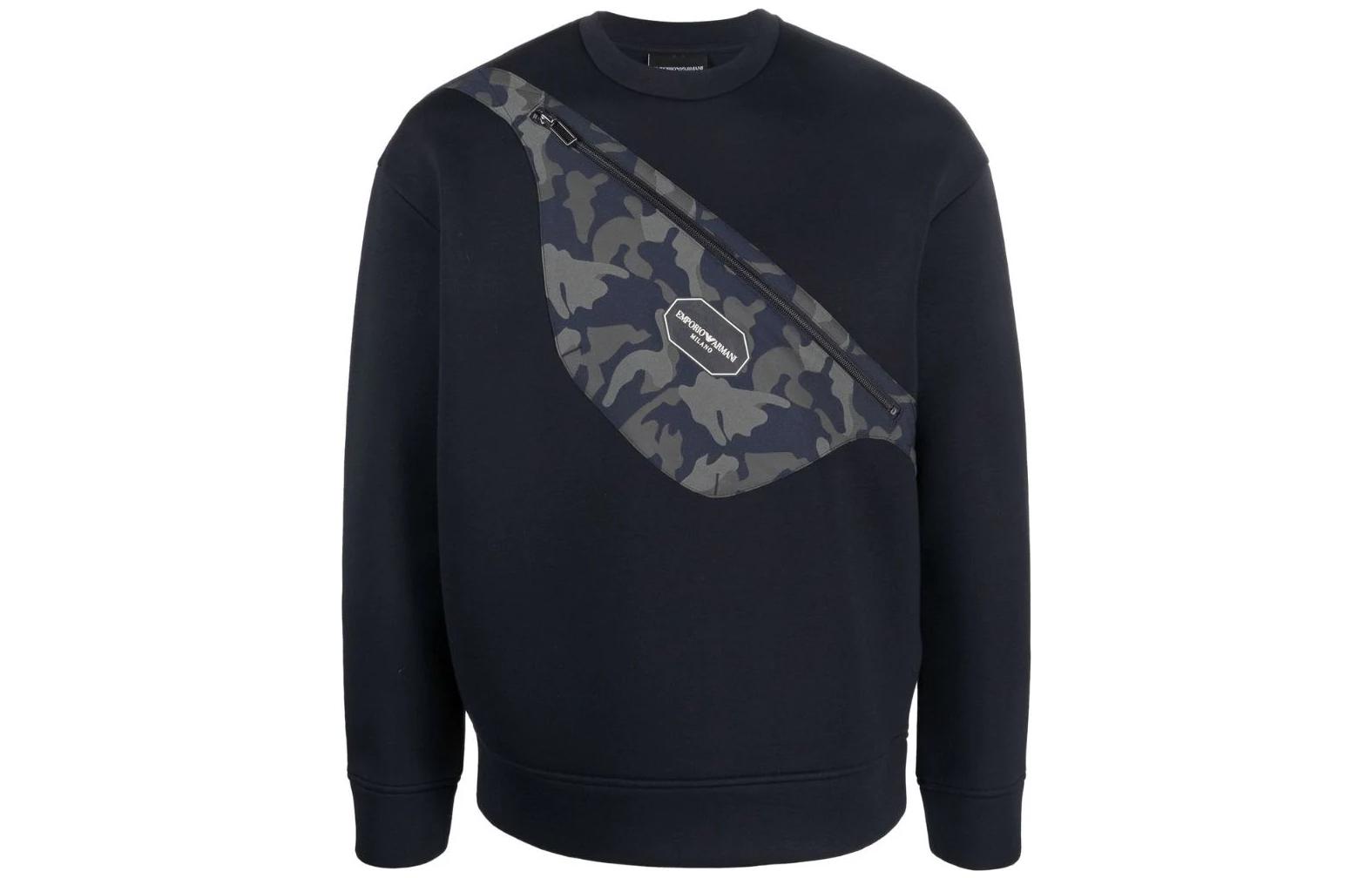 

Свитшот мужской черный EMPORIO ARMANI