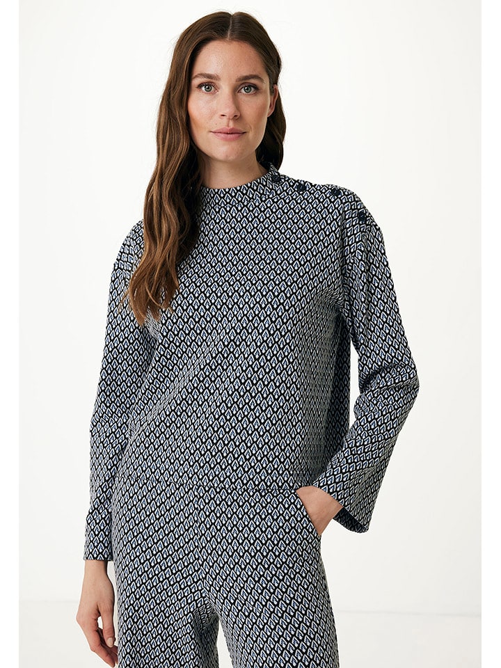 

Блуза Mexx Bluse, цвет Schwarz/Blau
