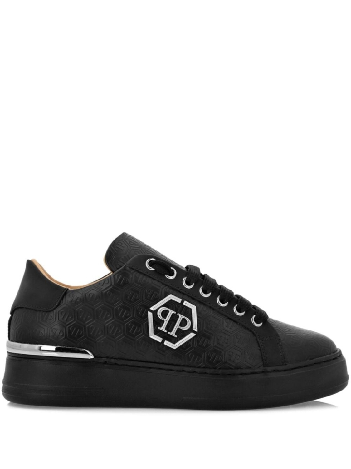 Philipp Plein кеды с монограммой, черный