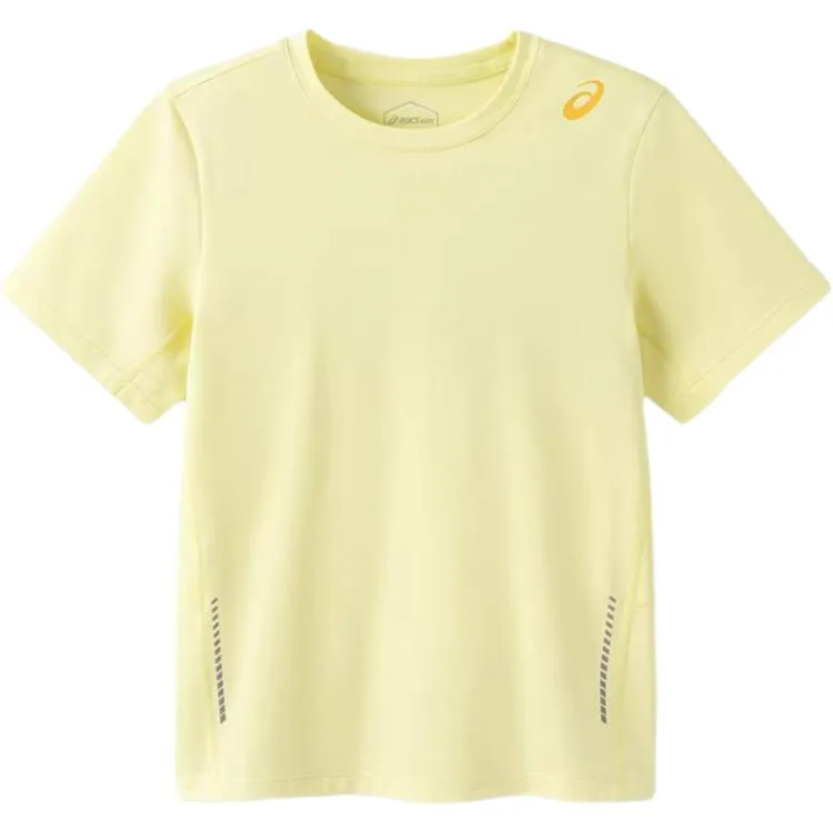 Футболка с круглым вырезом для школьников ASICS, 3000 Yellow