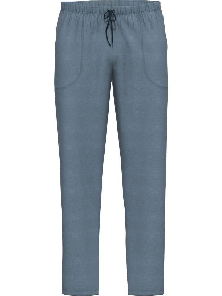 

Пижамные брюки Ammann lang, цвет jeansblau meliert