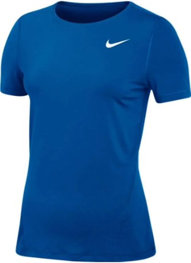 Футболка Nike Pro Mesh 2.0, женская, Royal