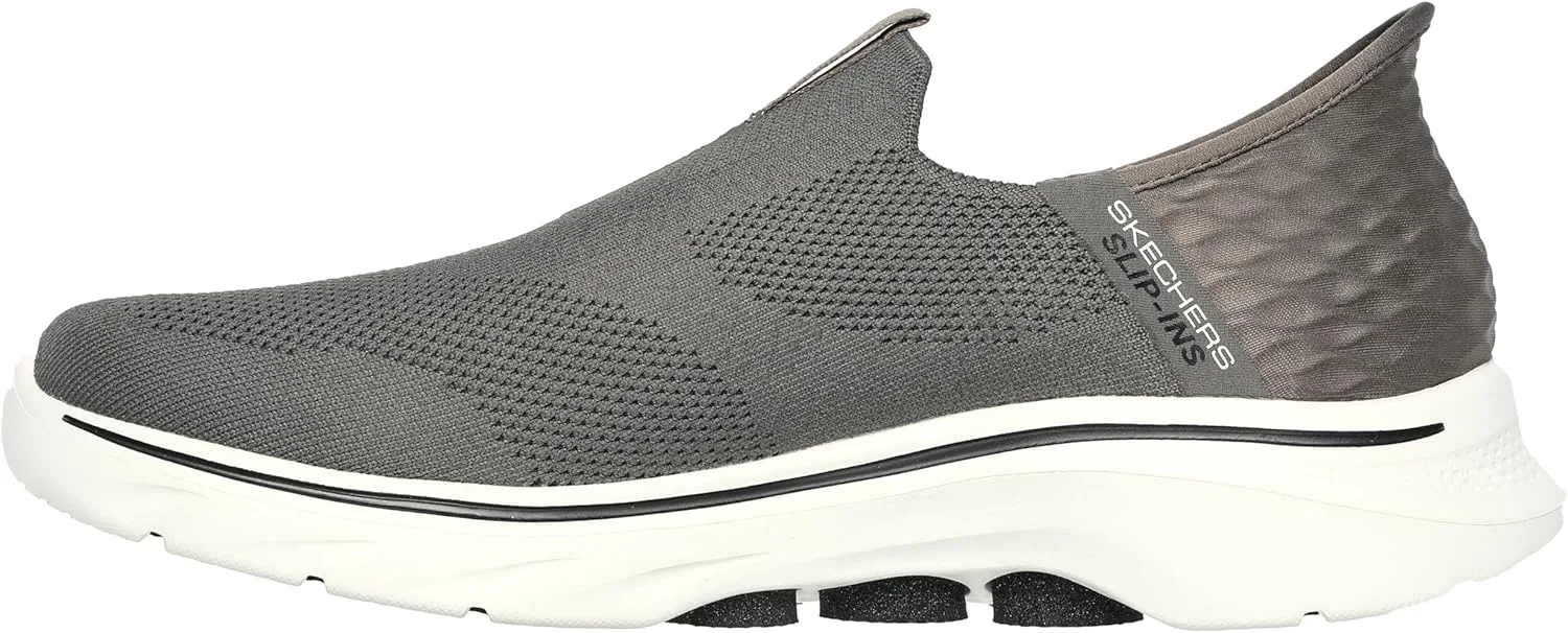 Слипоны Skechers коричневые — фото 3