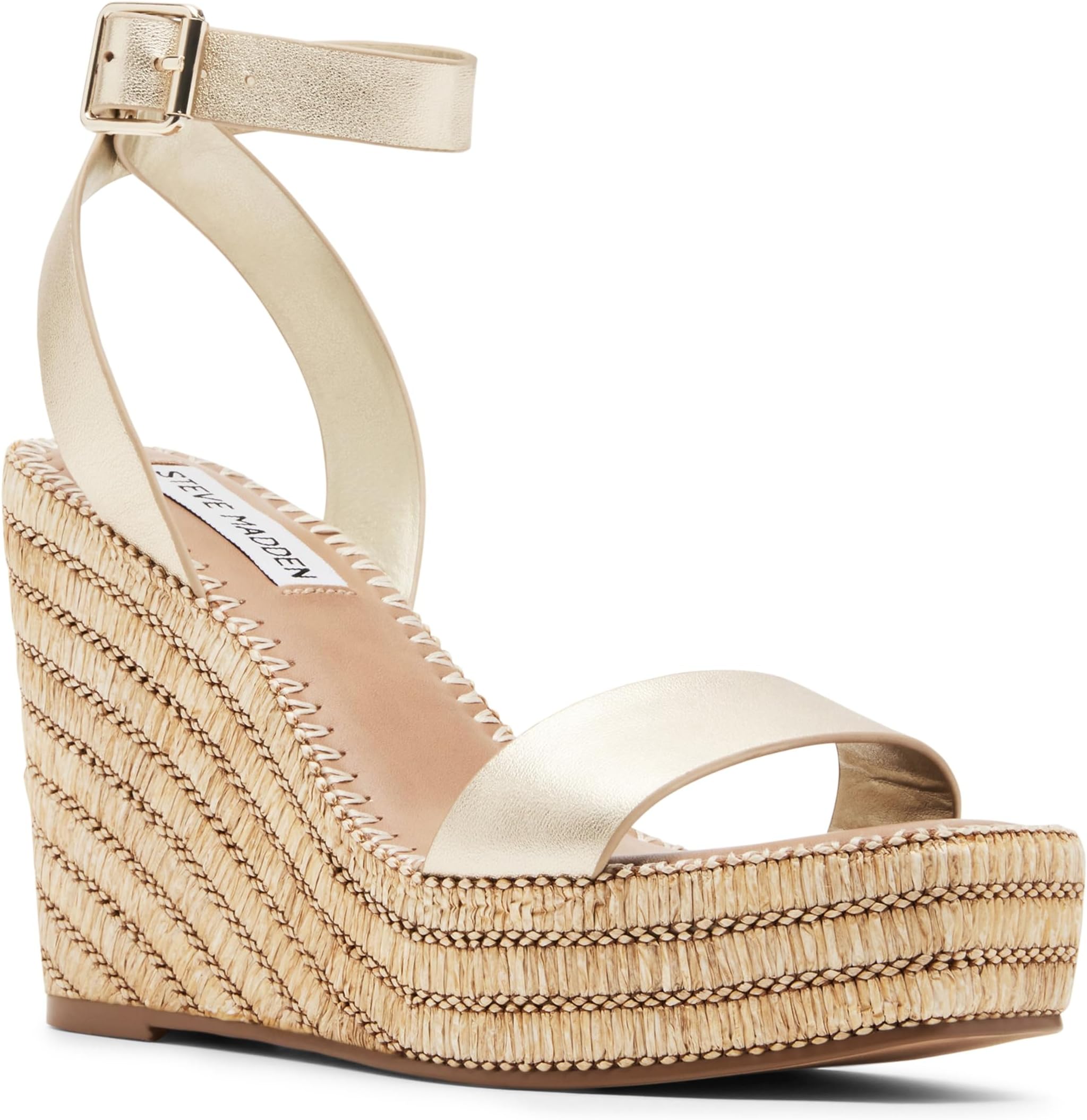 Сандалии Steve Madden Cassie, цвет Gold Leather