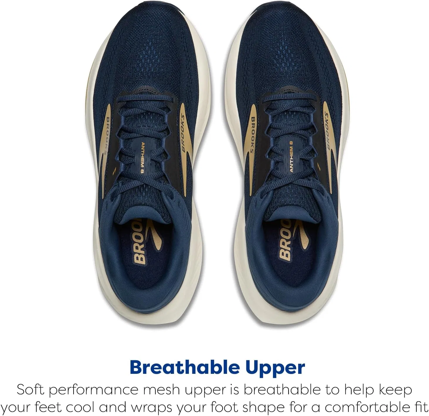 Женские кроссовки Brooks Anthem 8Adidasy, 420 Blue Spellbound Starfish — фото 4