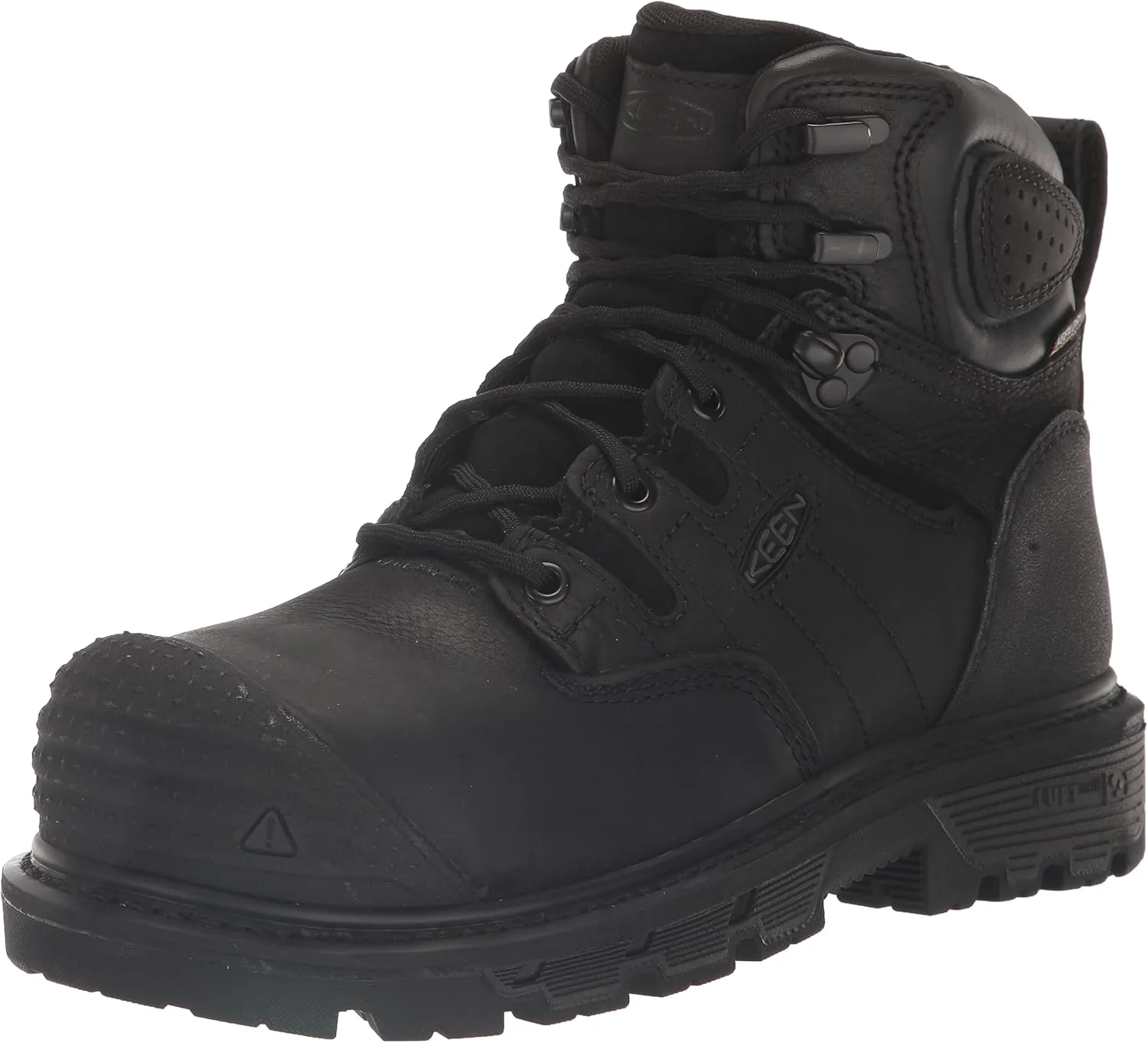 

Мужские рабочие ботинки KEEN Utility CSA Camden с композитным носком, водонепроницаемые, повышенной прочности, высота 6”, черный
