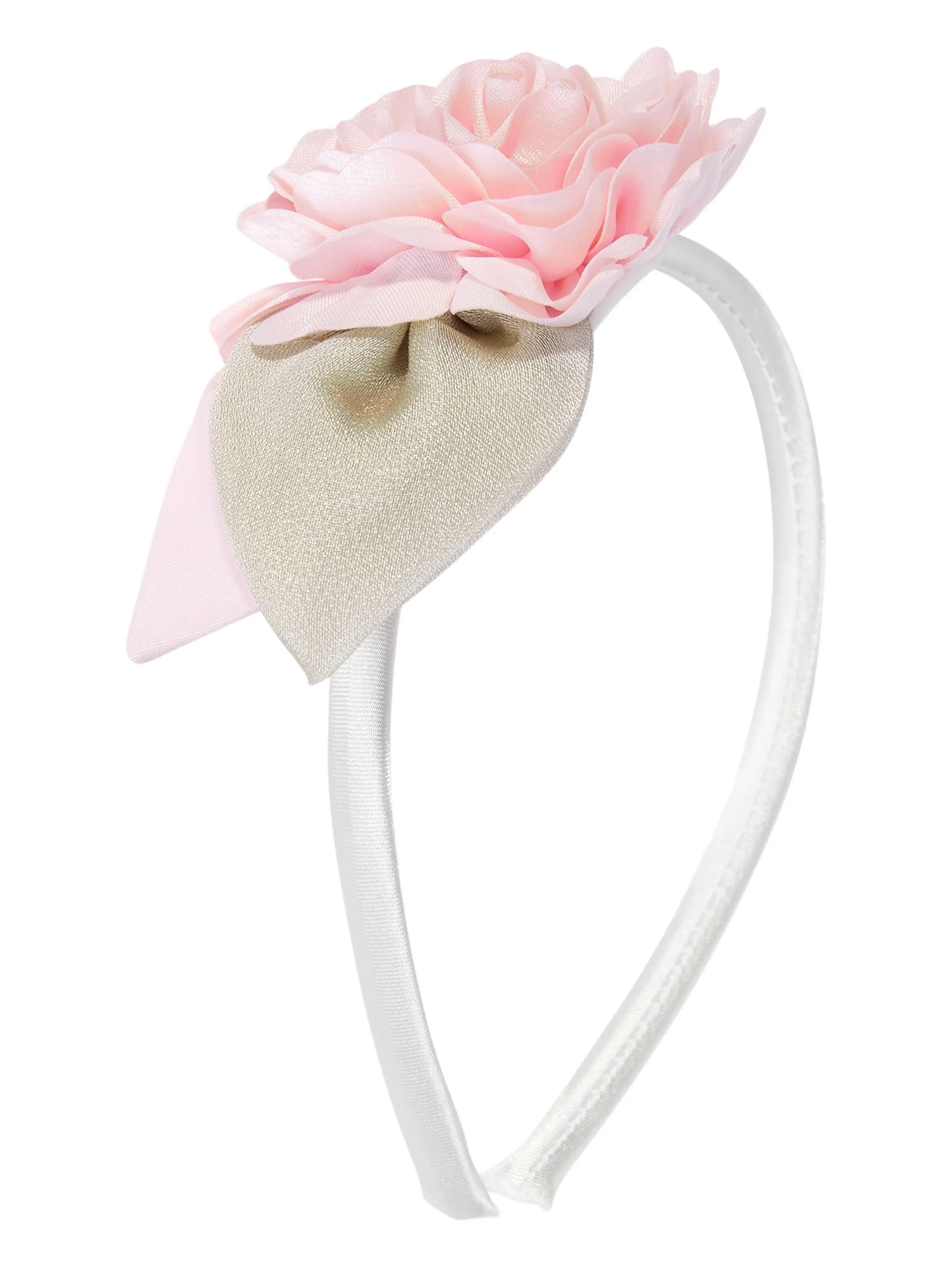 

Кружевное платье с цветочным декором Dress & Fleur, белый