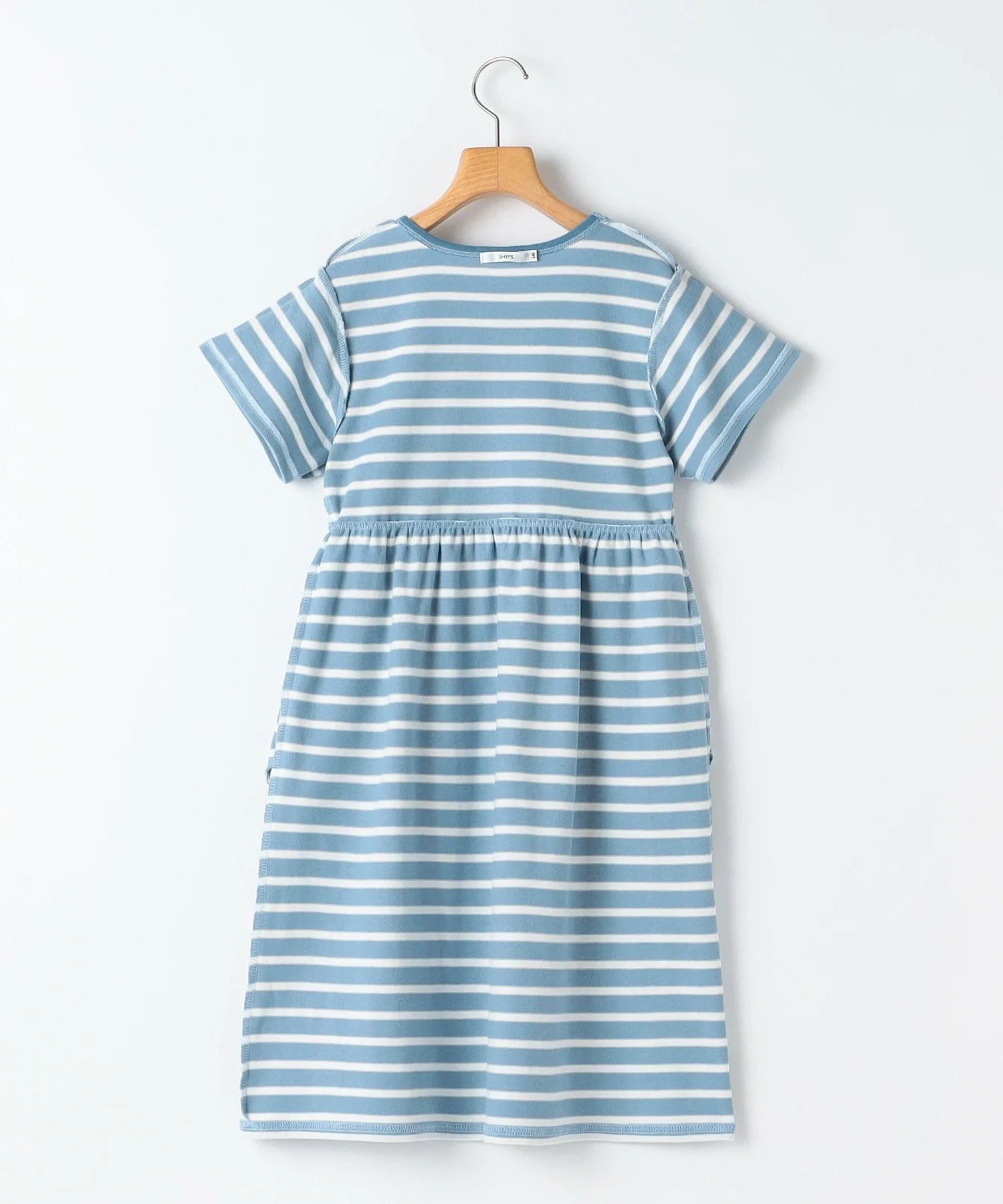 Детское платье SHIPS: 140–150 см / Платье с оборками по краю SHIPS KIDS, Light blue — фото 4