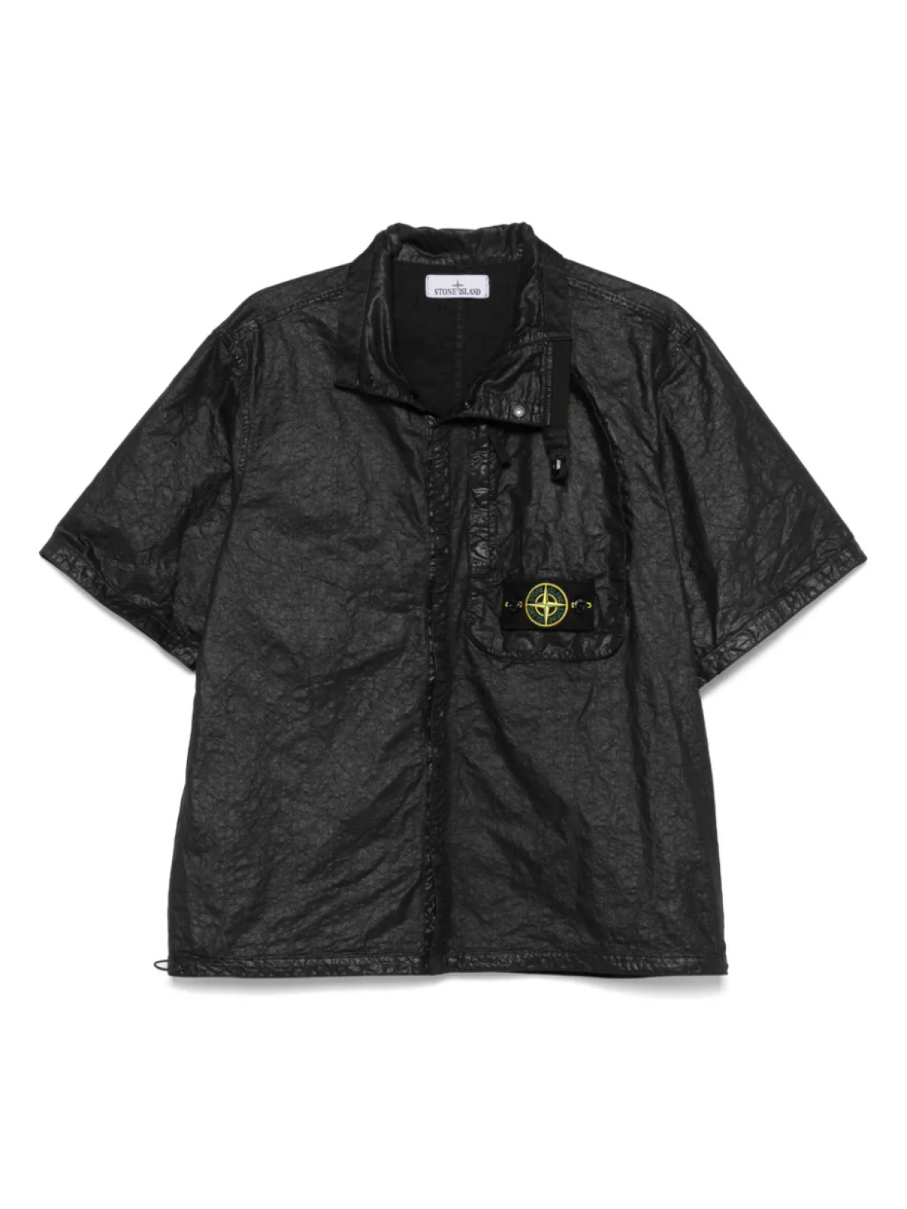 

Футболка с компасом Stone Island, черный