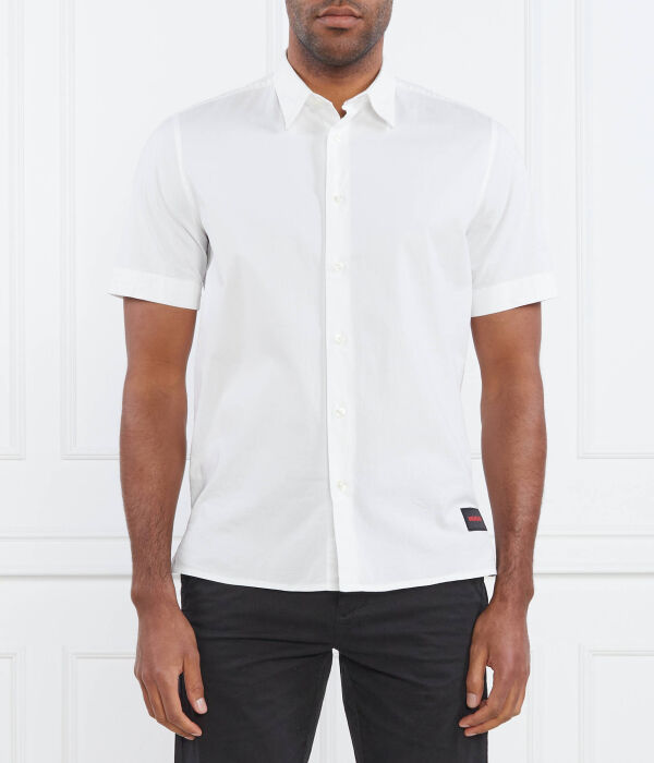 

Рубашка эбор Relaxed fit Hugo, белый