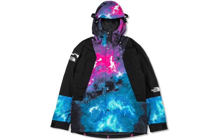 

THE NORTH FACE Непромокаемая печатная горная куртка, Neon