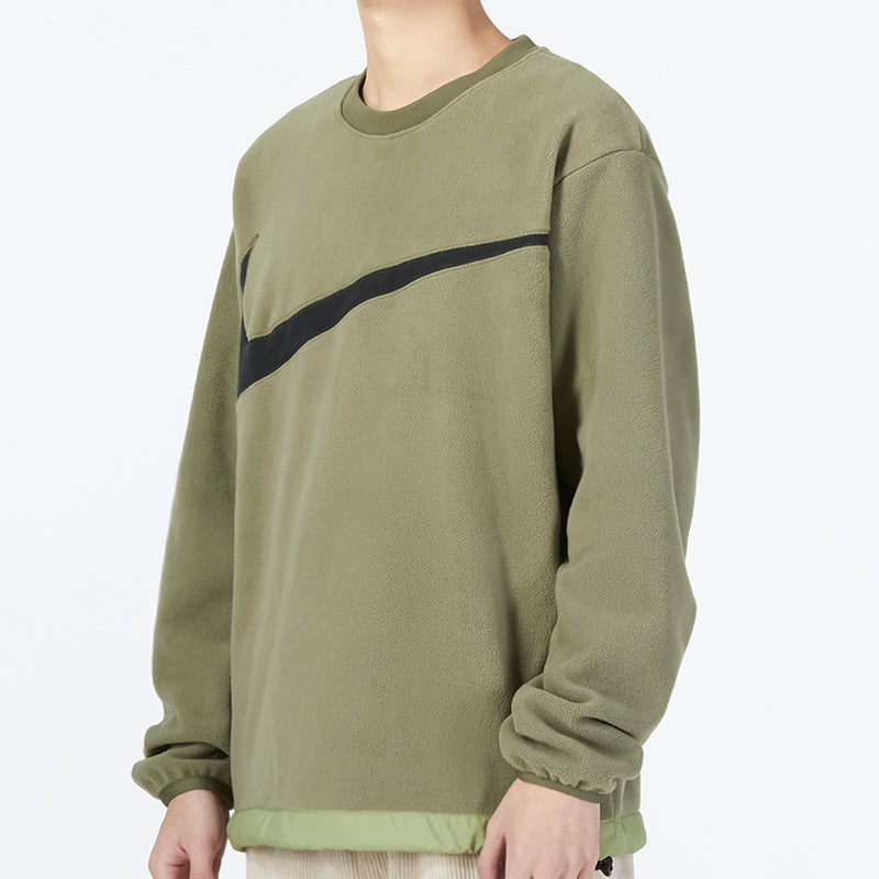 Худи Nike As M Nk Club+ Flc Crew Wntr Logo DQ4895-222 — фото 3