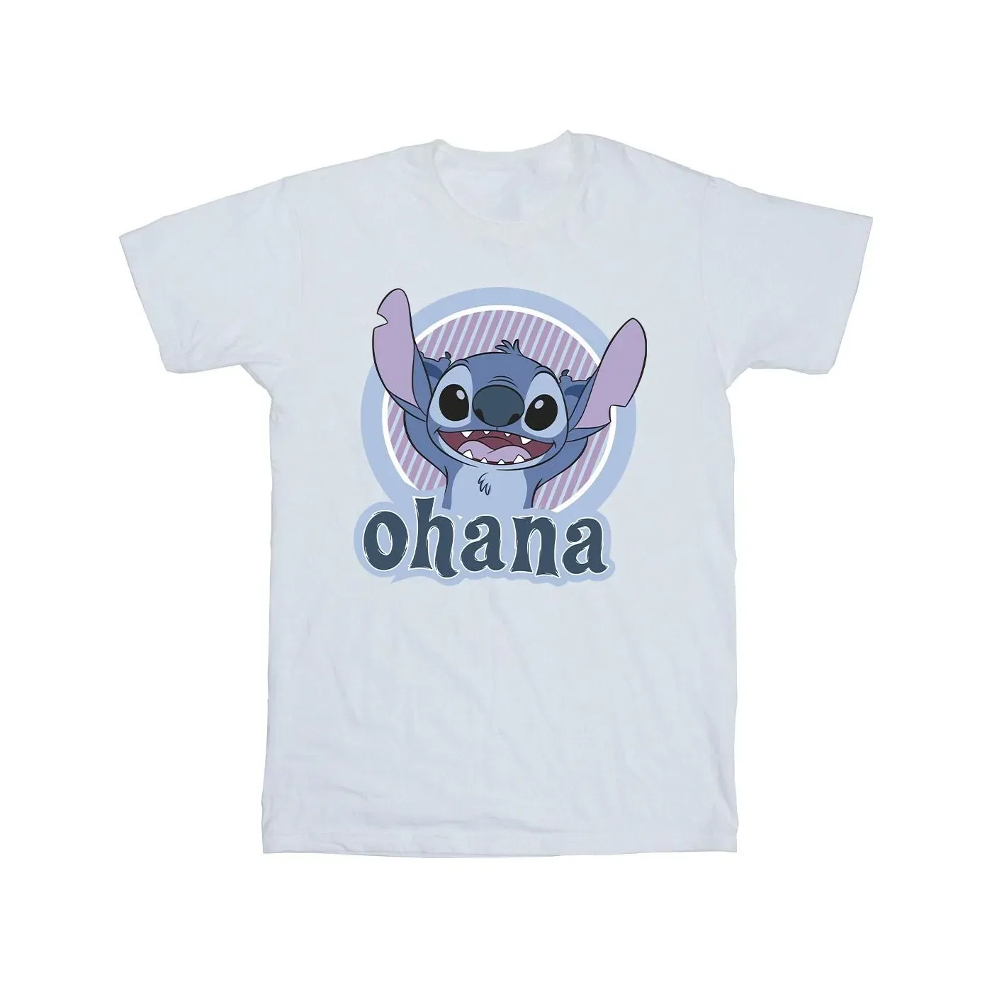 Футболка детская с принтом Lilo and Stitch Disney, белый — фото 2
