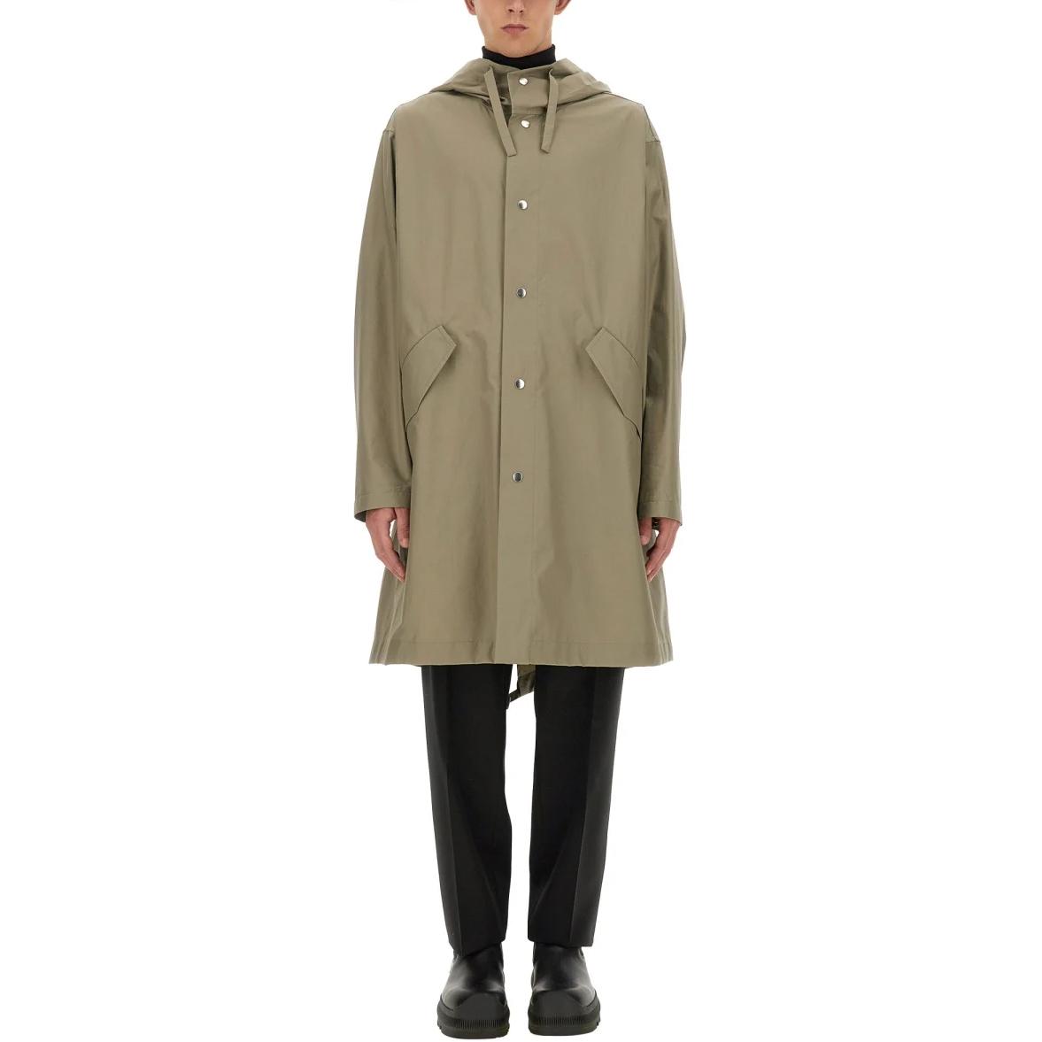 

JIL SANDER Худи с принтом логотипа, Light Umber