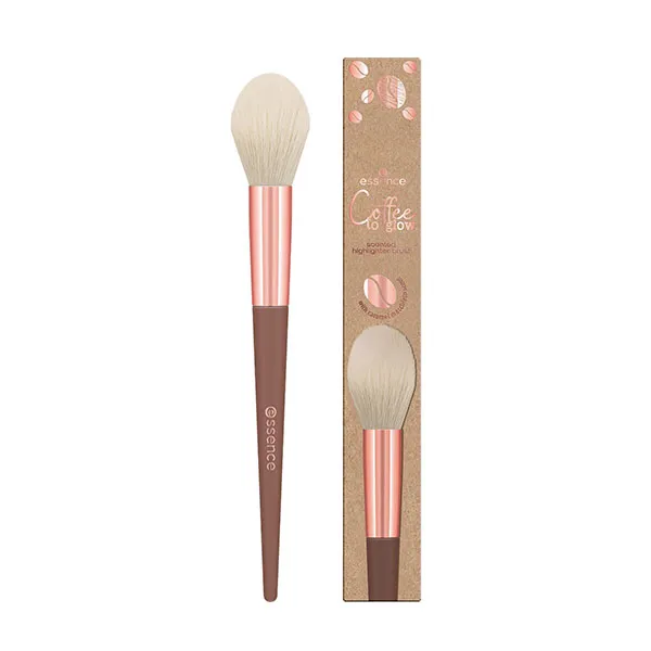

Кисть для хайлайтера Cofee To Glow Highlighter Blush Essence, 1 UD