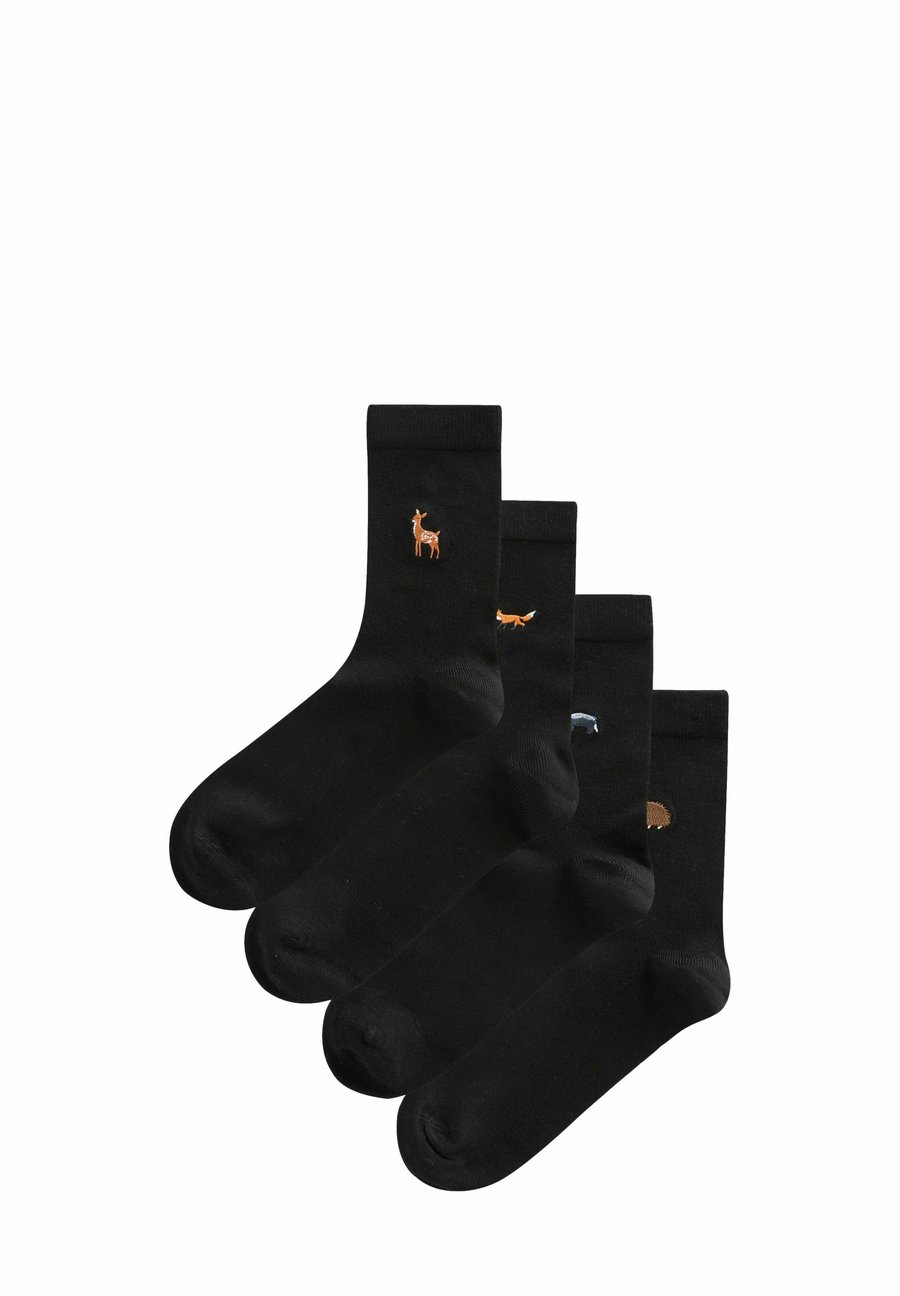 

Носки Next 4 PACK , Autumn Animals/Black