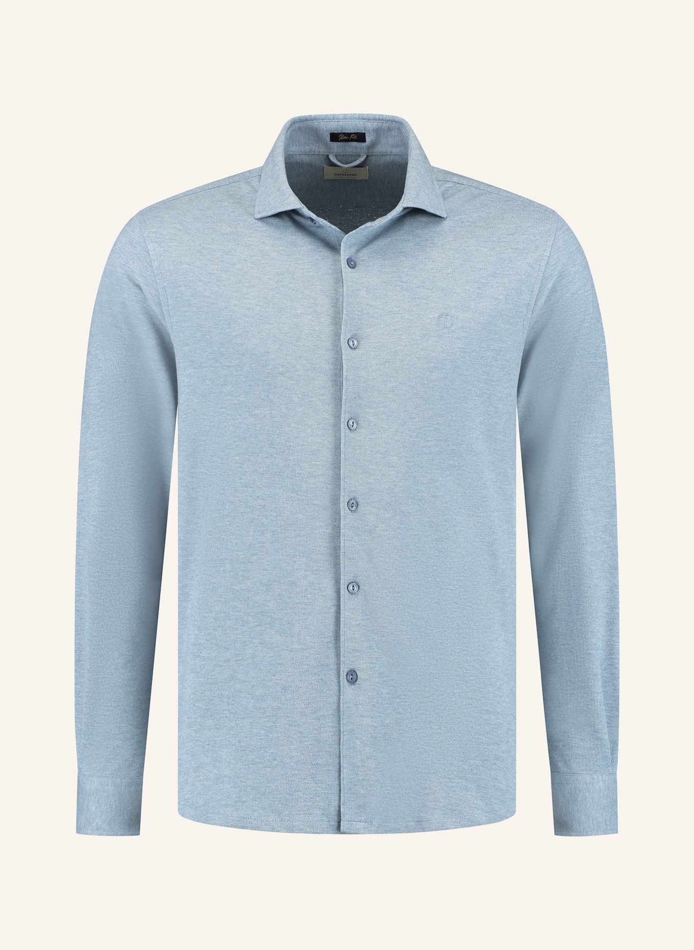 

Рубашка Kirk slim fit Dstrezzed, синий