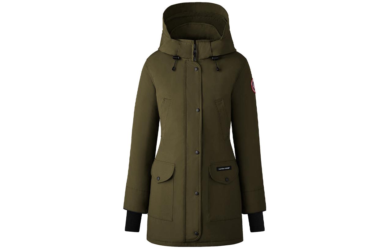 

Canada Goose Женская куртка Trillium Parka классического кроя в защитном зеленом цвете, Army Green