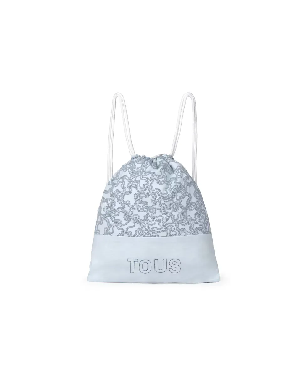 

Детская сумка Tous Baby из хлопка с принтом Kaos, светло-голубой