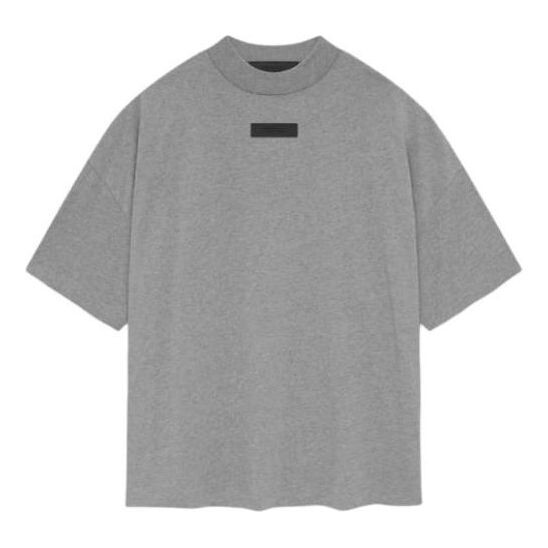 

Футболка ss24 crewneck t-shirt 'dark heather oatmeal' Fear Of God Essentials, мультиколор