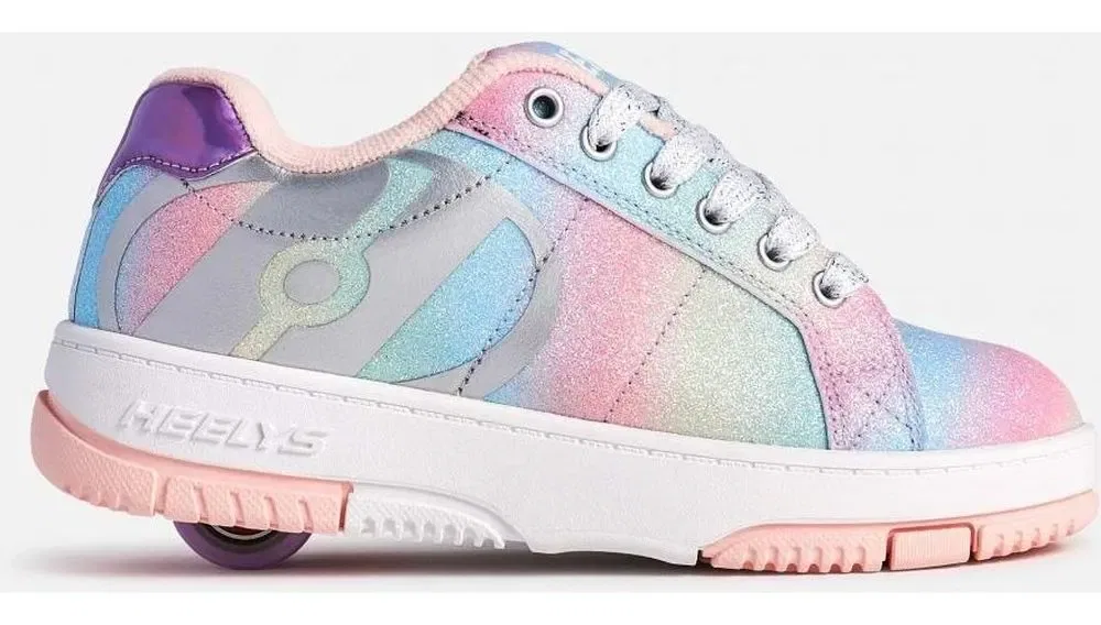 Кроссовки низкие с колесиками Heelys, мультиколор