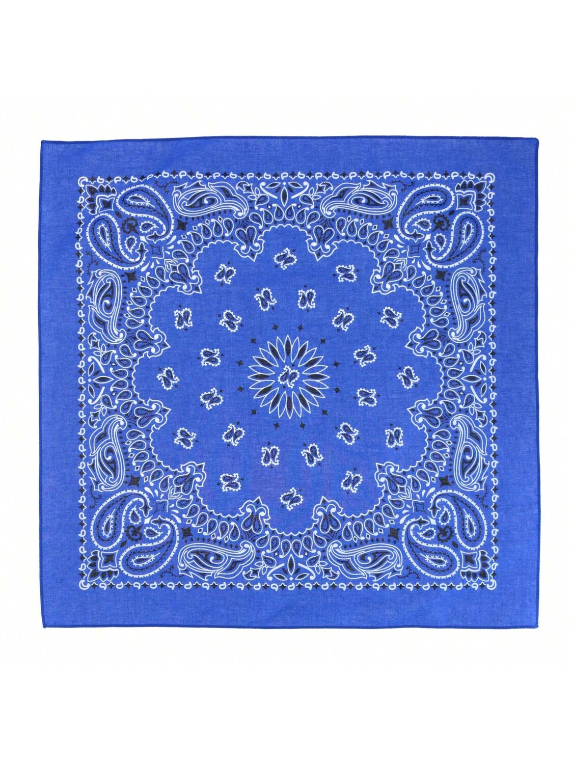 

Бандана CTM Modern Paisley 20x20, 6 шт., синий