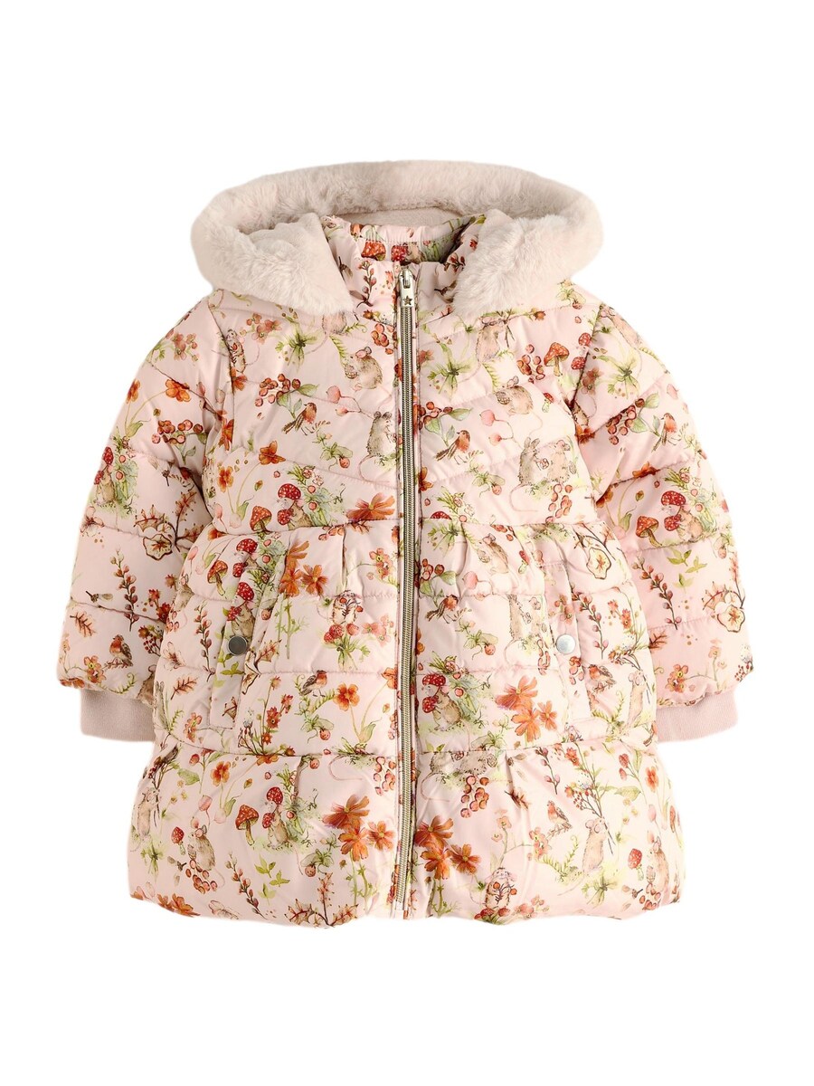 

Пальто Next Coat, розовый