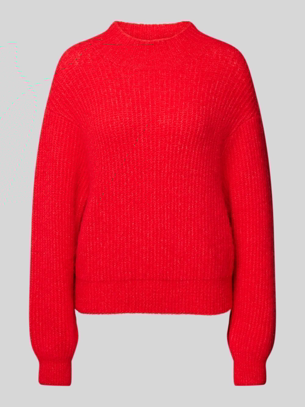 

Вязаный свитер с ребристыми манжетами American Vintage, красный