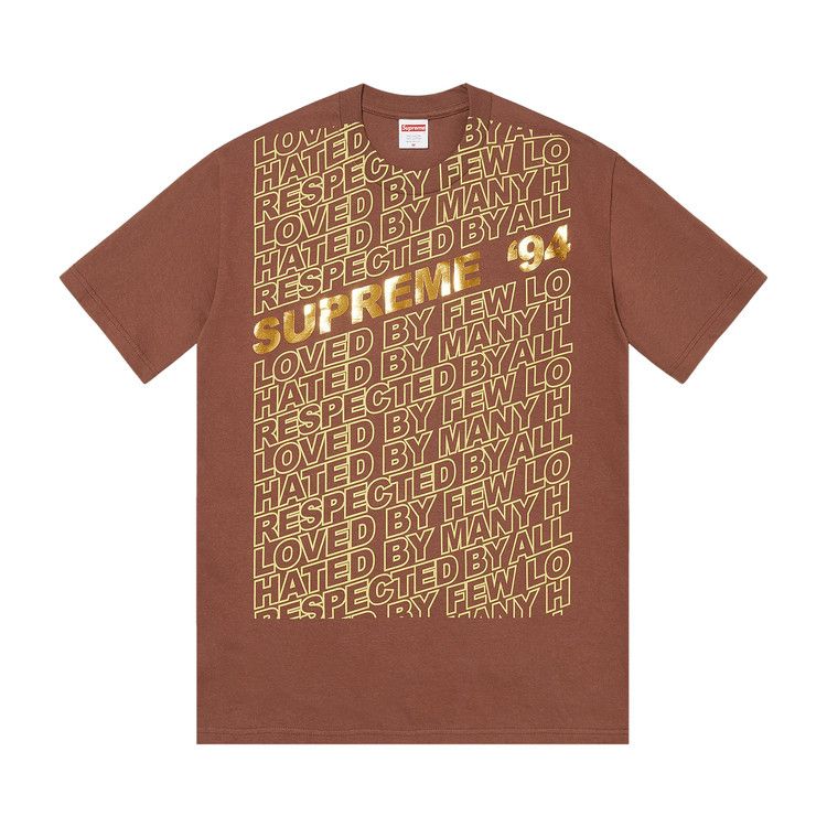 

Футболка Supreme Respected Tee 'Brown'