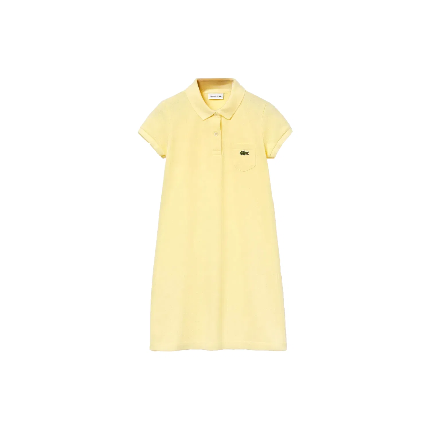 Платье детское желтое LACOSTE
