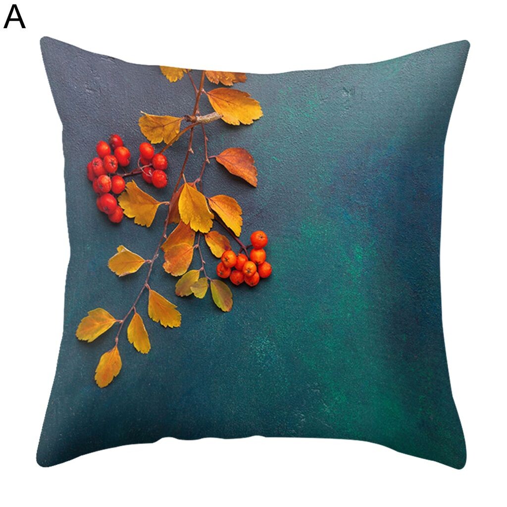 

Чехол на подушку Антидеформированный гладкий полиэстер с гладкой поверхностью Чехол для подушки в европейском стиле Украшение общежития-A Stuttg