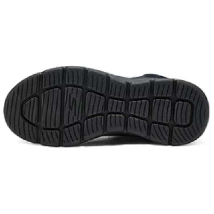 Зимние ботинки Skechers высокие на шнуровке, черный — фото 4