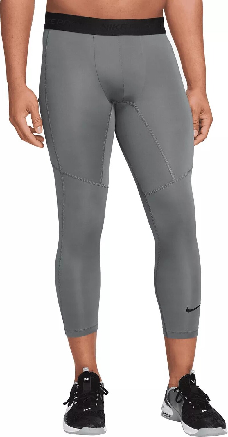 

Мужские тайтсы для фитнеса Nike Pro Dri-FIT длиной 3/4