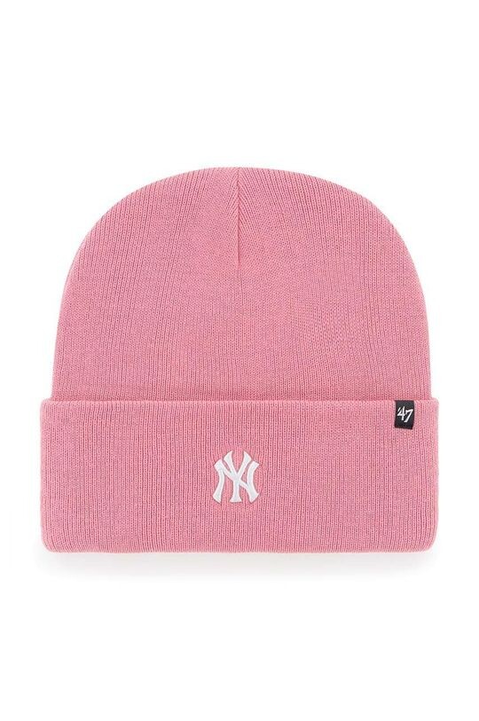 

Кепка Нью-Йорк Янкиз 47 brand, розовый