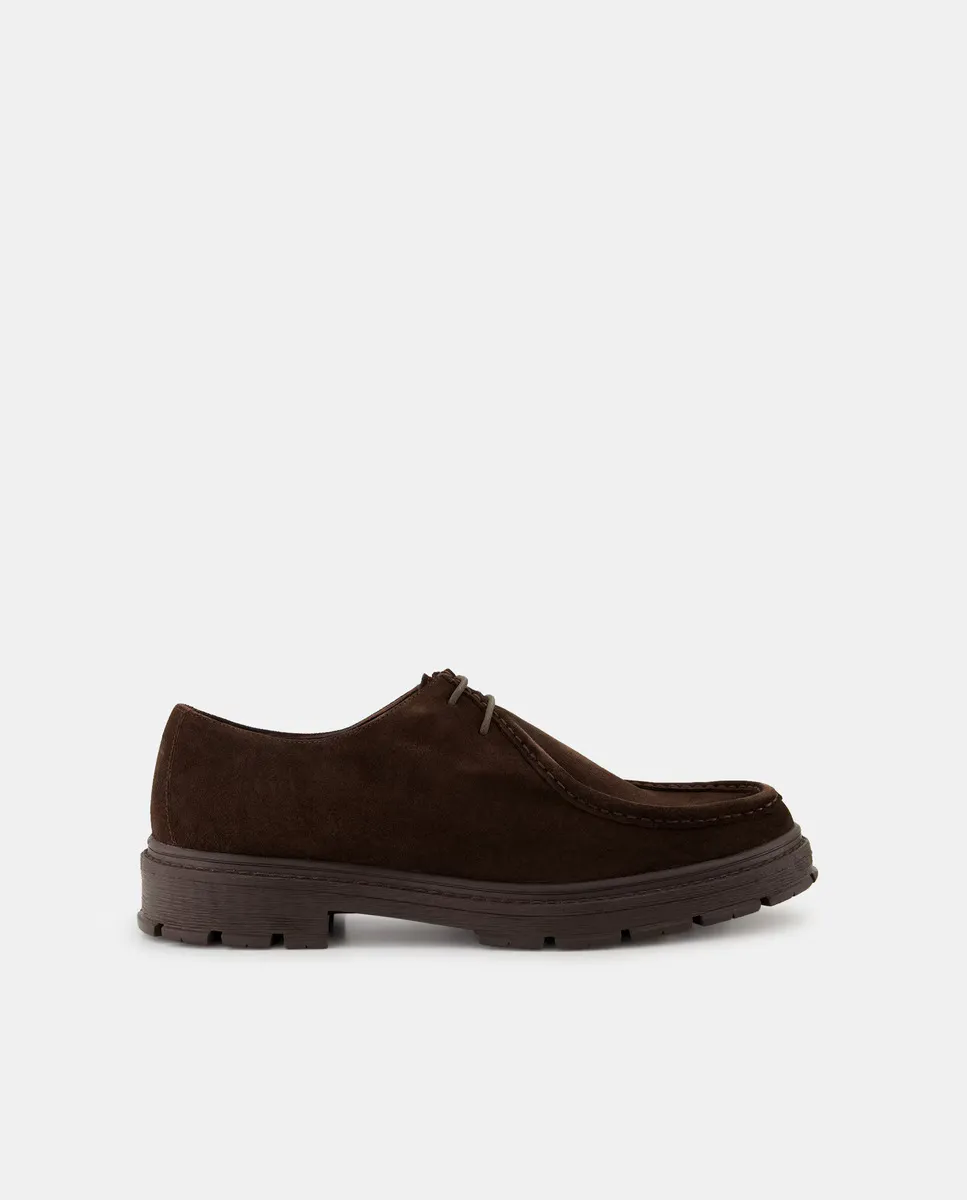 

Мужские замшевые туфли Wallabee Dustin, коричневый