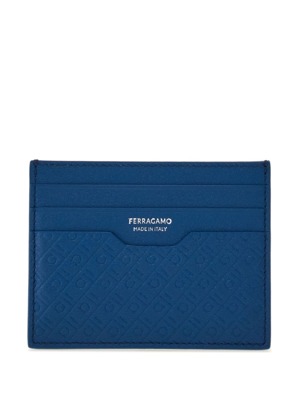 

Ferragamo картхолдер с монограммой, синий