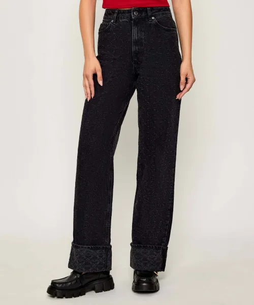 

Джинсы gealena_3 Straight fit Hugo, черный