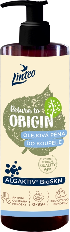 

Расслабляющая масляная пена для ванн «Возвращение к истокам» с пробиотиками Linteo, 385 мл