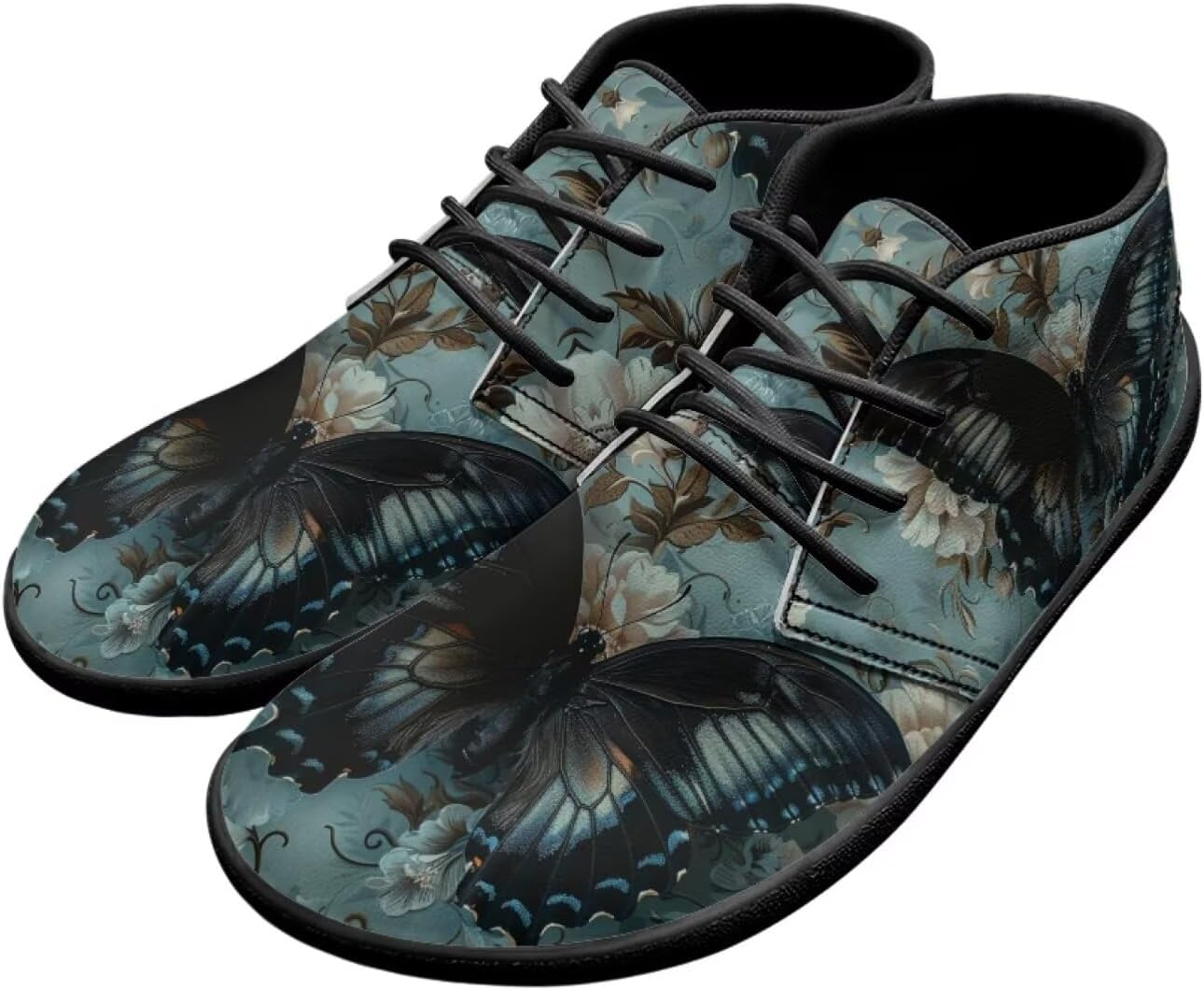 

Мужские кроссовки для ходьбы с широким носком, стильная нескользящая подошва с нулевым перепадом высоты, обувь для бега Xixirimido, черный