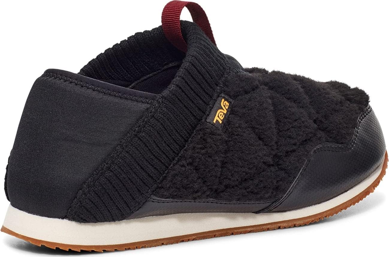 Мужские флисовые лоферы Teva Reember, черный — фото 4