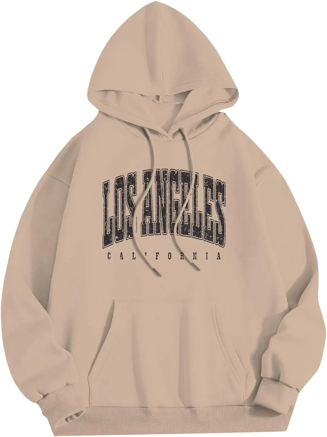 Толстовка с капюшоном Los Angeles California Backwoods для мужчин, осенняя, с кулиской и принтом — фото 4