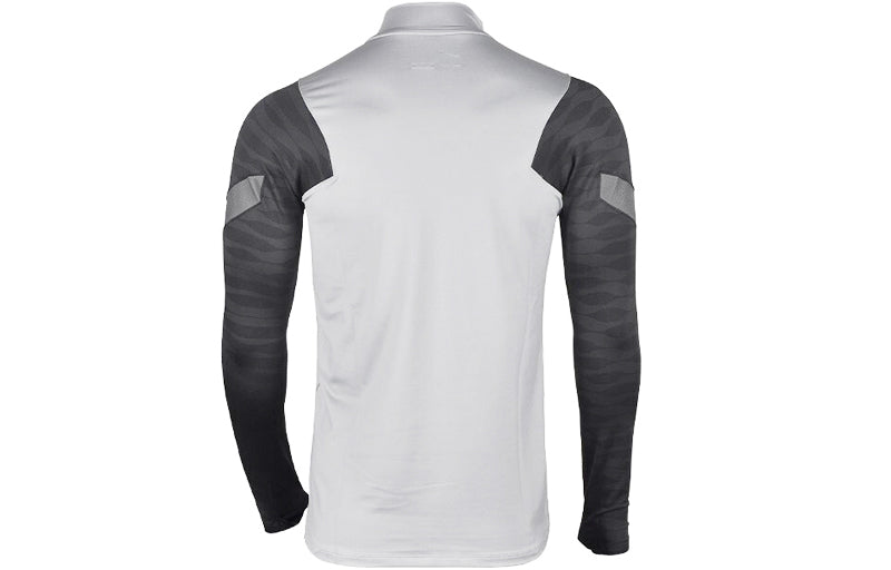 Спортивный топ Nike Liverpool FC Strike Dri-FIT Soccer Drill Top 'White Grey' DC7771-017, серый — фото 2