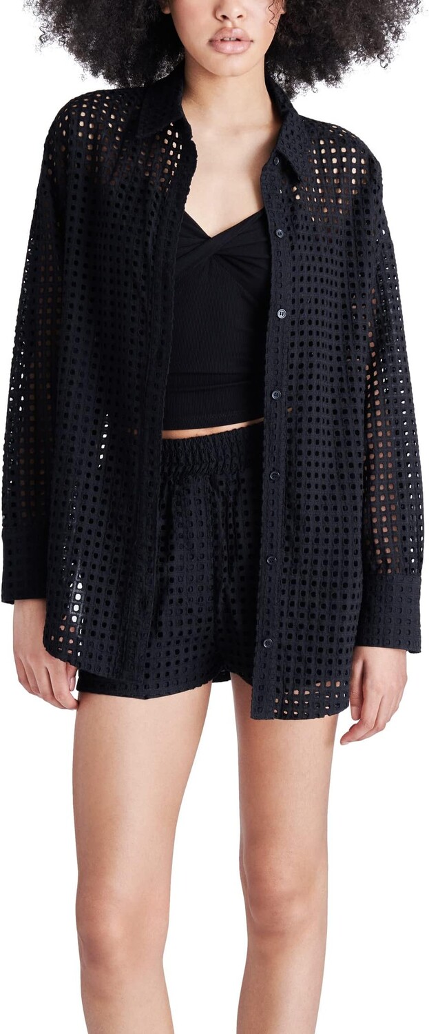 

Рубашка Poppy Top Steve Madden, черный