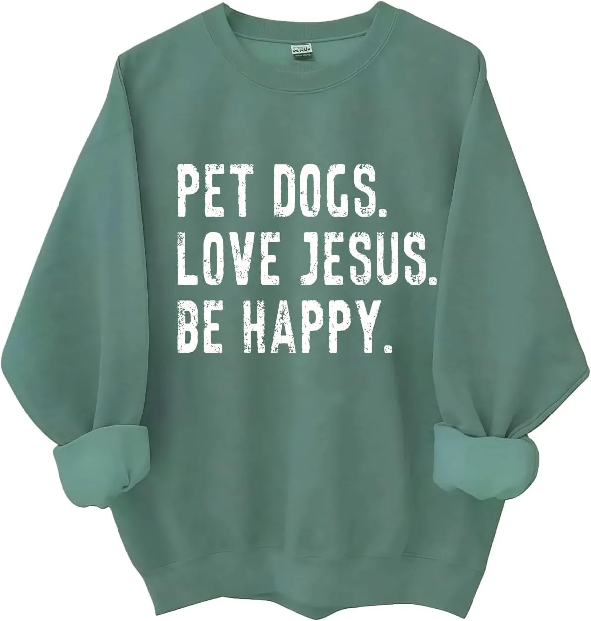 

Толстовка Christian Jesus с принтом Pet Dogs Love Jesus SESMIM